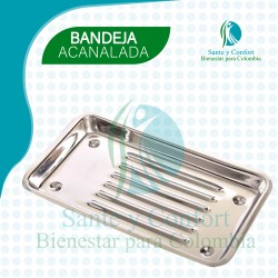 BANDEJA ACANALADA