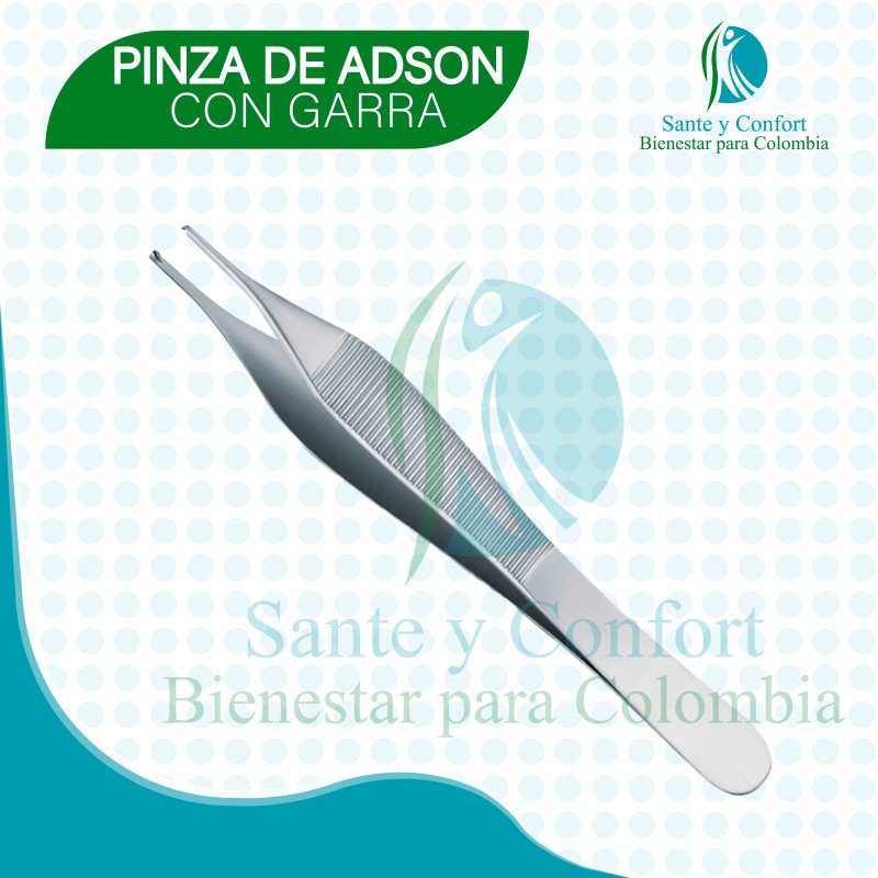 PINZA DE ADSON SIN GARRA