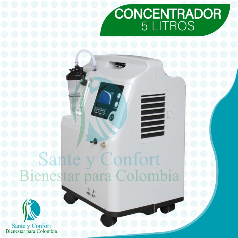 CONCENTRADOR DE OXIGENO LONGFIAN ESTACIONARIO DE 5 LTS