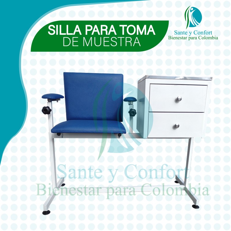 SILLA PARA TOMA DE MUESTRAS