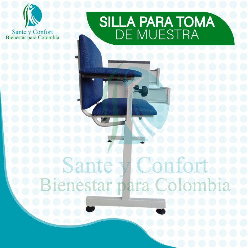 SILLA PARA TOMA DE MUESTRAS