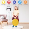 Cojines Redondos Impermeables para Niños con Empuñadura Ergonómicacon 6 Colores para Estimular la Creatividad