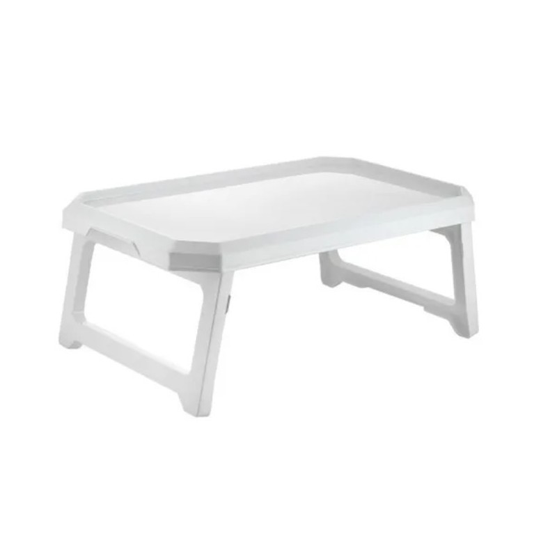 mesa auxiliar plegable plastica