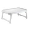 mesa auxiliar plegable plastica