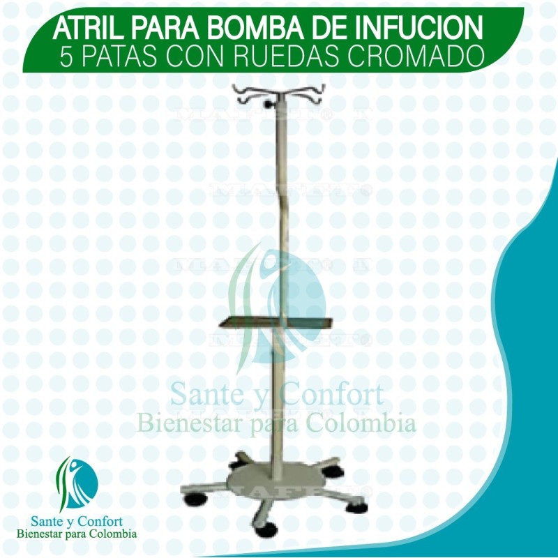 Atril bomba de infusion | Sante y Confort