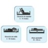 Cama Hospitalaria Eléctrica 3 Funciones + Colchón Antiescaras | Promoción Sante y Confort