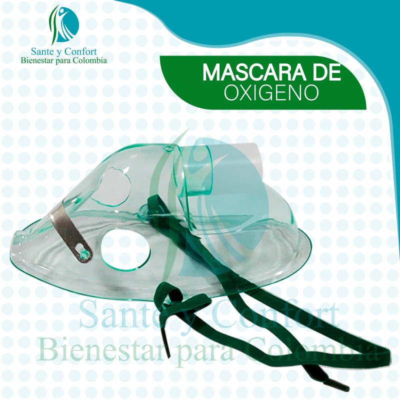 Mascara para oxigeno |Sante y Confort