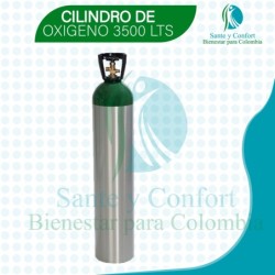 Cilindro de Oxígeno 6,5 m³ | Sante y Confort
