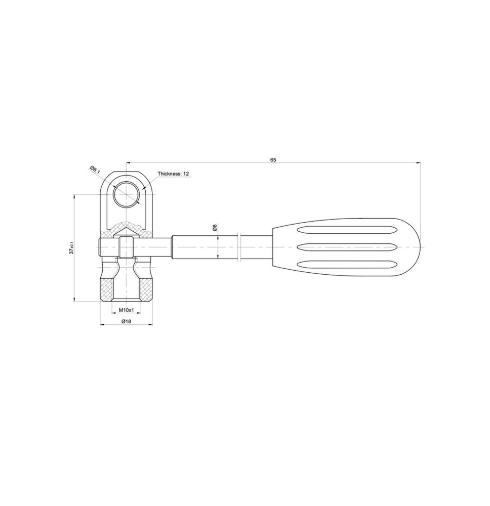 cilindro  para mesa puente