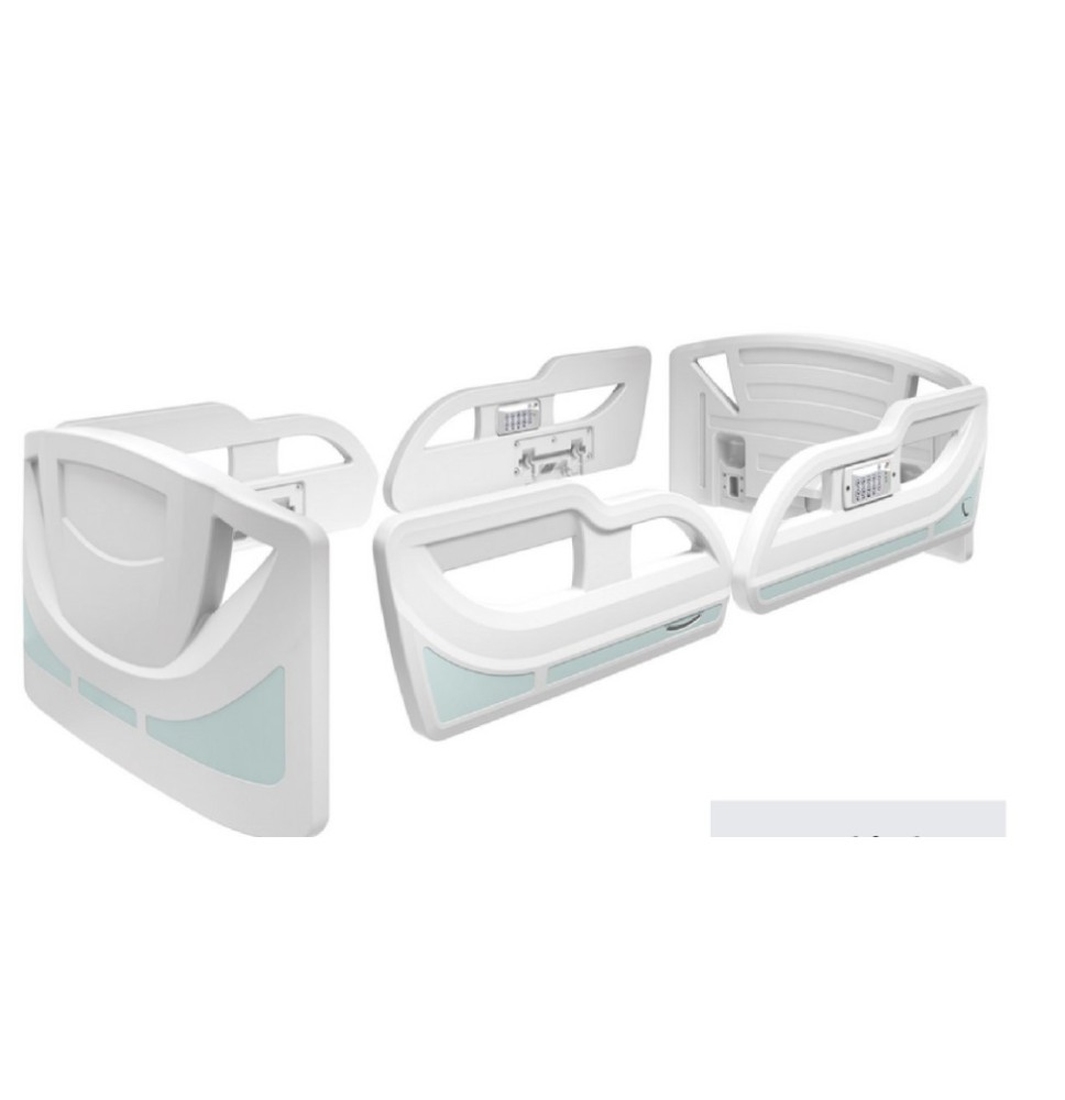 Barandas para Cama Hospitalaria ABS x4 Seguridad | Sante y Confort