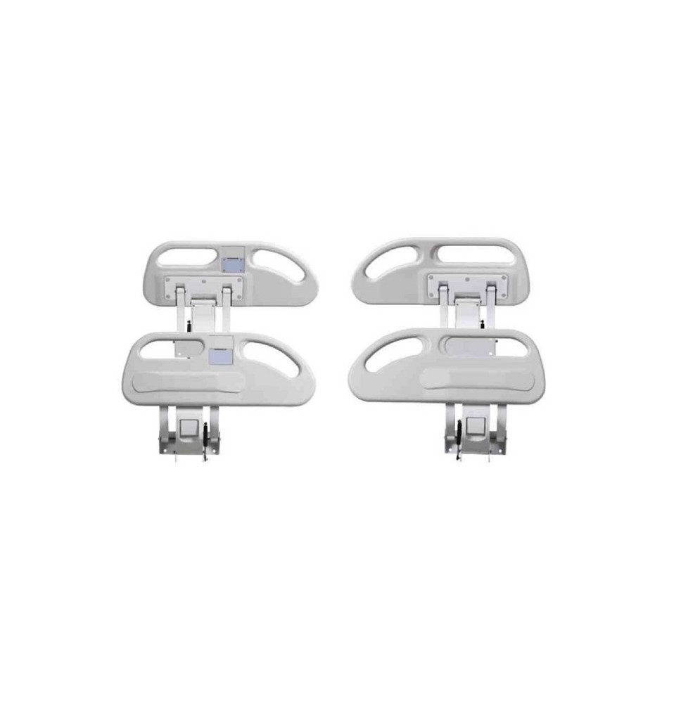 Barandas para Cama Hospitalaria ABS x4 Seguridad | Sante y Confort
