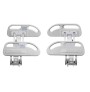 Barandas para Cama Hospitalaria ABS x4 Seguridad | Sante y Confort