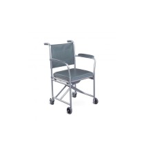 SILLA SANITARIA PLEGABLE CON RODACHINES
