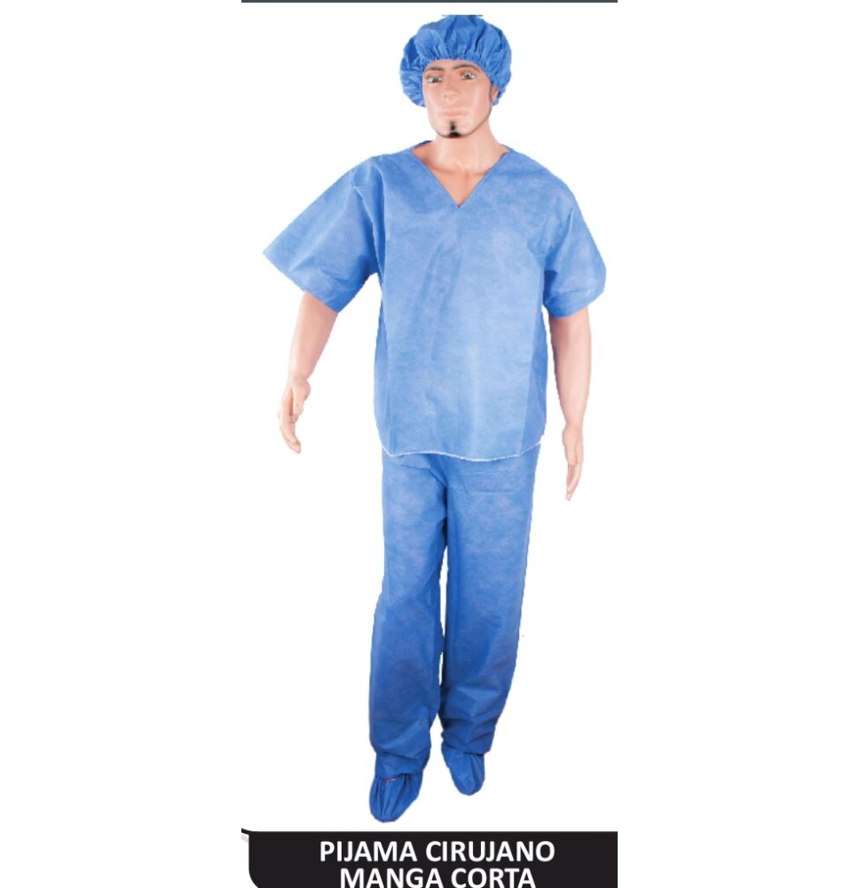 PIJAMA CIRUJANO MANGA SIZA DESECHABLE x10 UND