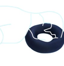 Cojín Facial para Acostarse Boca Abajo – Almohada de Microperlas para Masajes y Recuperación
