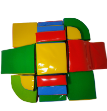 Gimnasio Infantil Modular 9 Piezas en Espuma | Sante y Confort