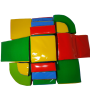 Gimnasio Infantil Modular 9 Piezas en Espuma | Sante y Confort