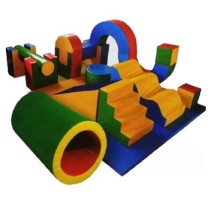 Gimnasio Infantil Ludoteca X18 | Circuito de Juegos en MDF y Yumbolon