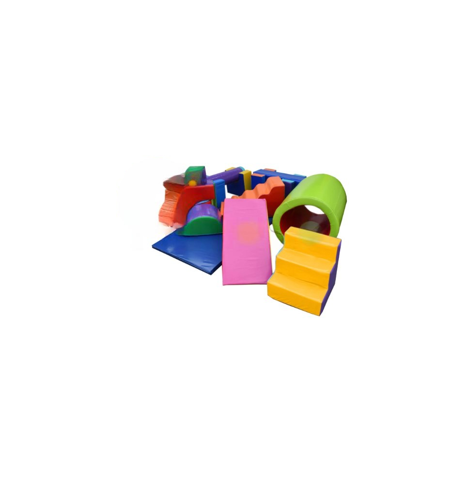 Gimnasio Infantil Ludoteca X18 | Circuito de Juegos en MDF y Yumbolon