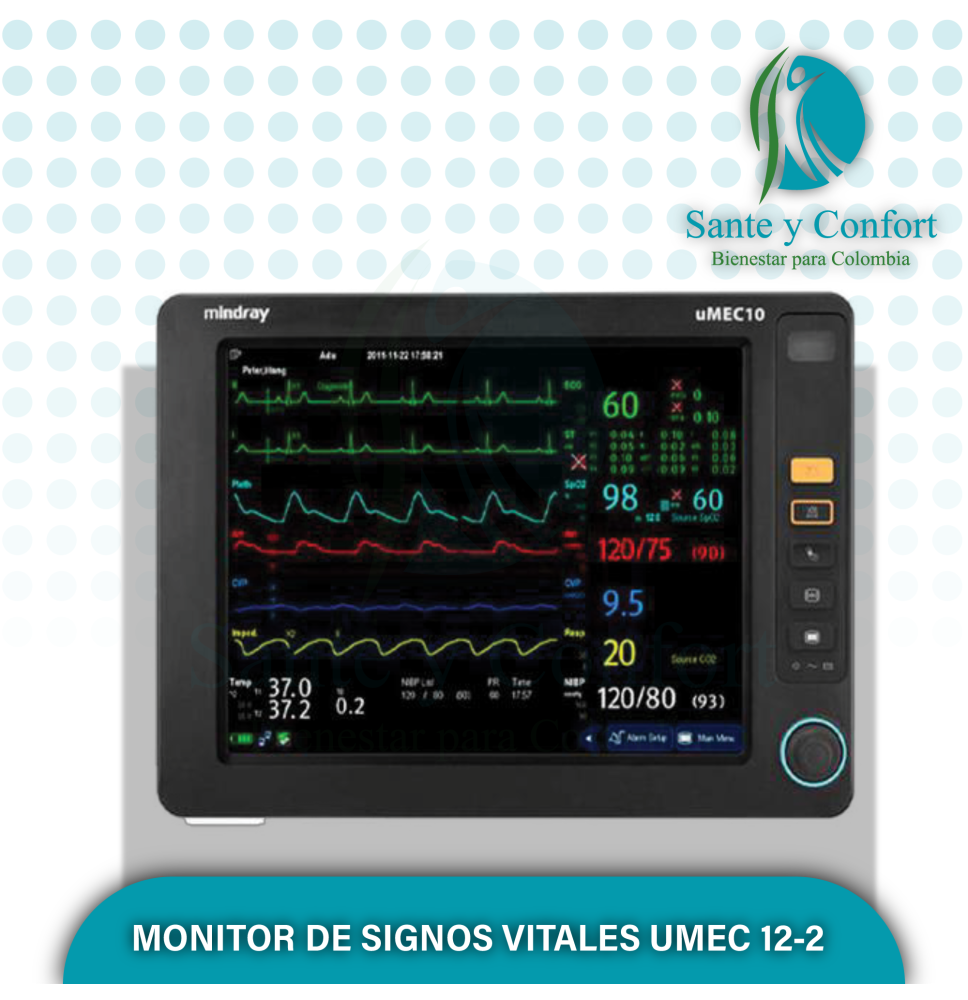 Monitor de Signos Vitales uMEC 12-2 | Vigilancia Continua y Precisa