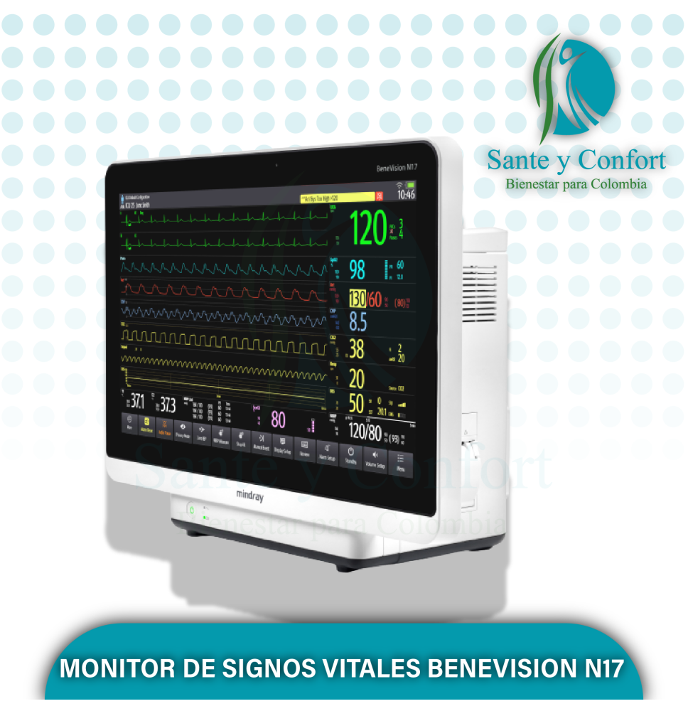 Monitor BeneVision N17 | Monitoreo Avanzado Mindray
