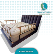 Baranda Cama Hospitalaria Aluminio Seguridad | Sante y Confort