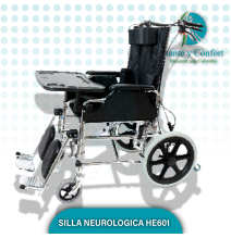 Silla Ruedas Neurológica HE601 | Soporte Postural Avanzado