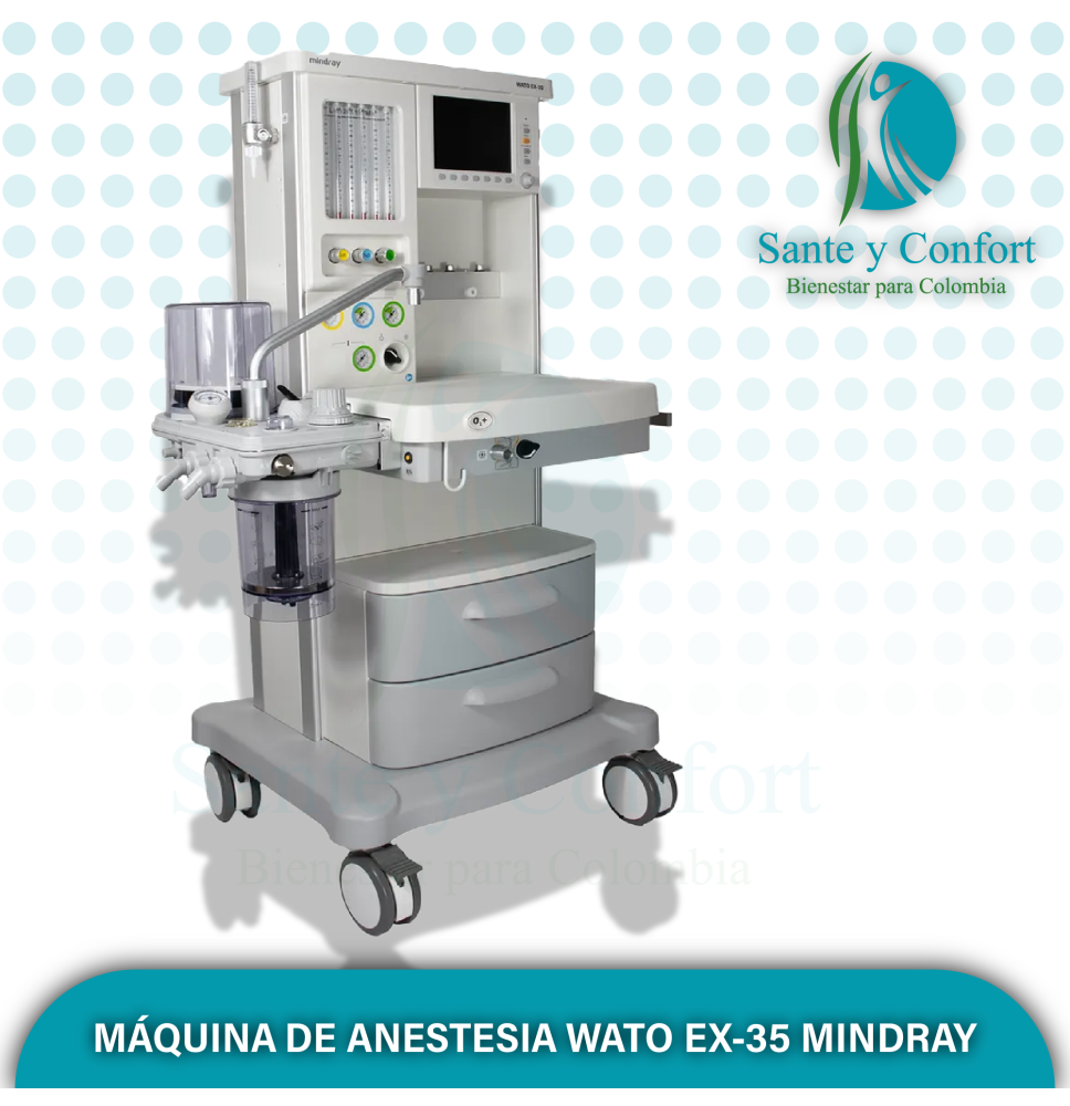 MÁQUINA DE ANESTESIA WATO EX-35 MINDRAY