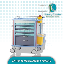Carro de Medicamentos en ABS | Hospitalario y Durable