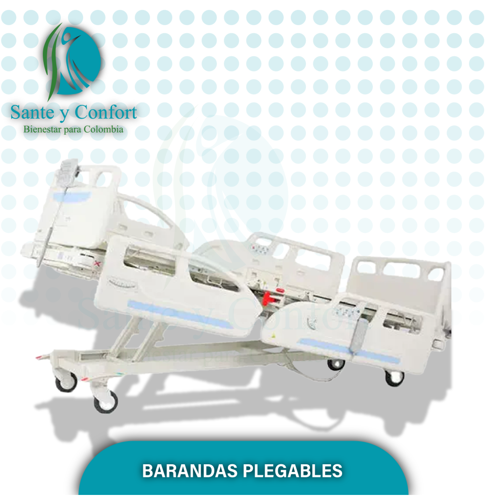 Cama Hospitalaria Mecánica PUKANG para Hospitalización | Sante y Confort