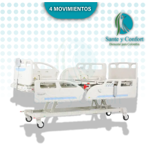Cama Hospitalaria Mecánica PUKANG para Hospitalización | Sante y Confort