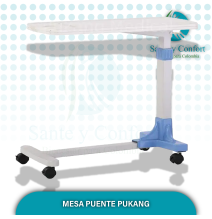 Mesa Puente Hospitalaria en ABS | Altura Graduable