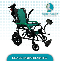 silla de ruedas de transporte