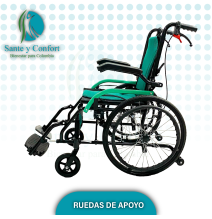 silla de ruedas plegable