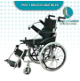 SILLA DE RUEDAS ABATIBLE