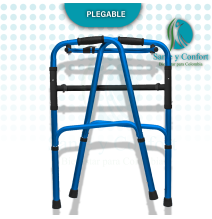 CAMINADOR DOBLE FUNCION AZUL