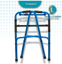 CAMINADOR DOBLE FUNCION AZUL
