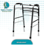 CAMINADOR DOBLE BARRA GRADUABLE PLEGABLE