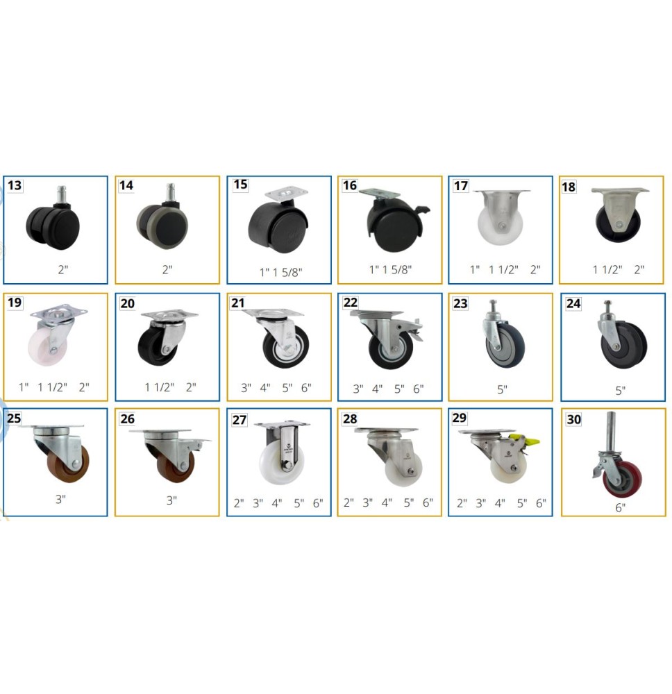 ruedas para camas