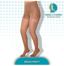media de compresion panty