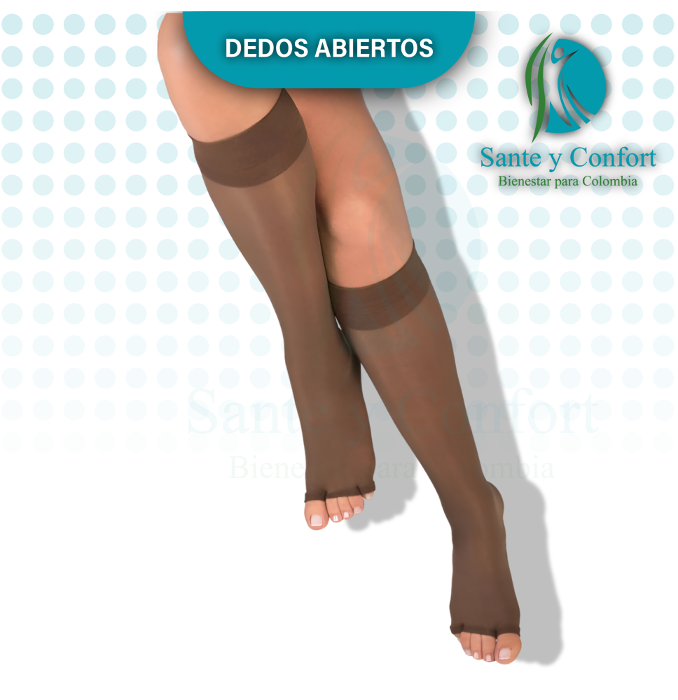 MEDIA DE COMPRESION DEDOS LIBRES