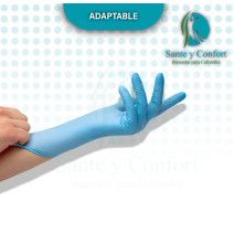 GUANTES DE NITRILO QUIRURGICO