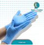 GUANTES QUIRURGICOS AZUL