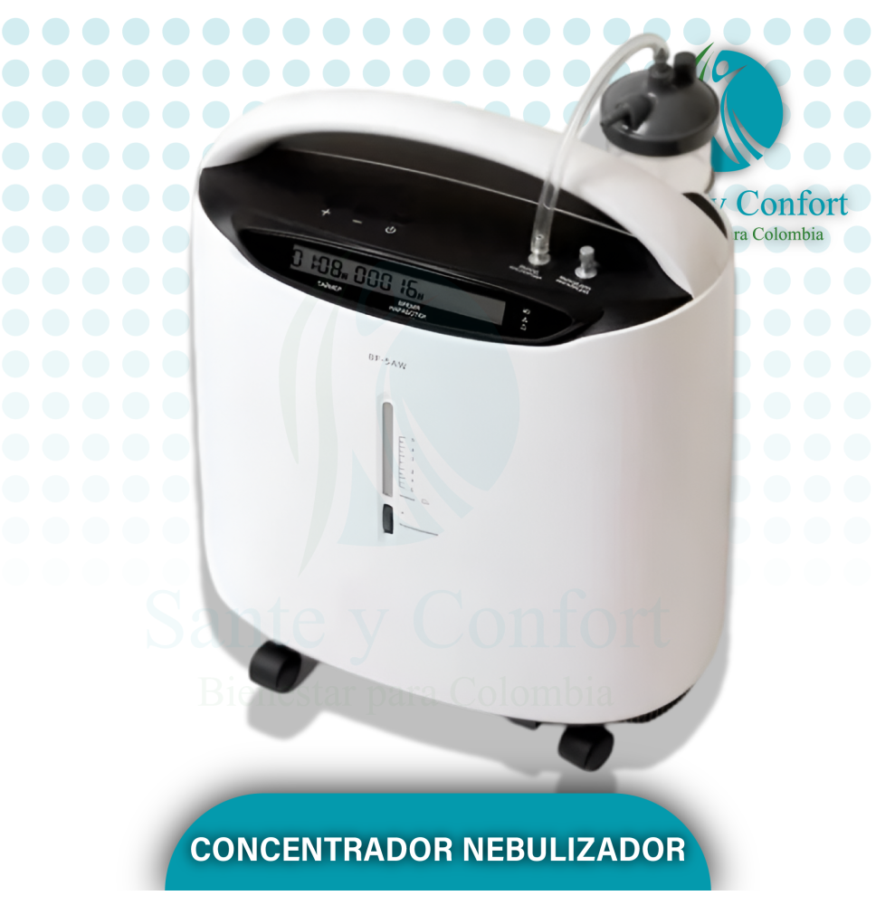 concentrador y nebulizador