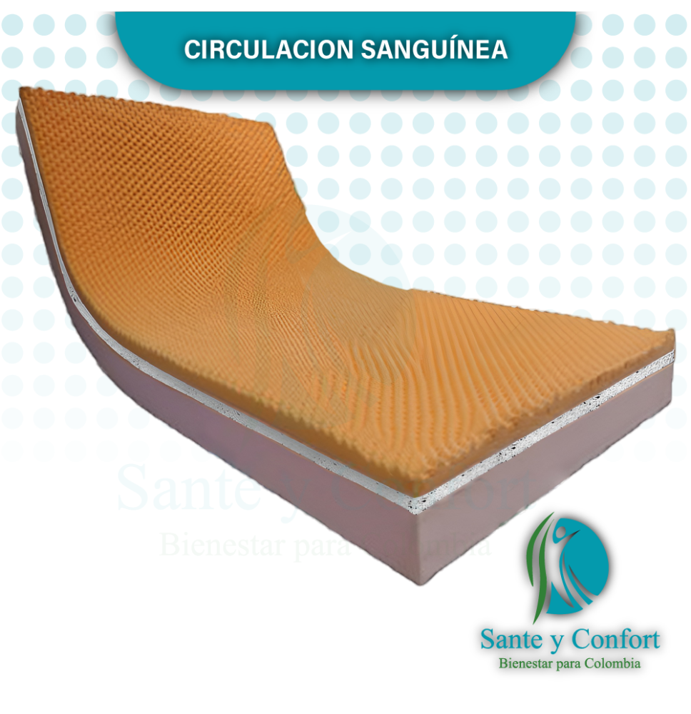 colchon hospitalario antiescaras con cassata
