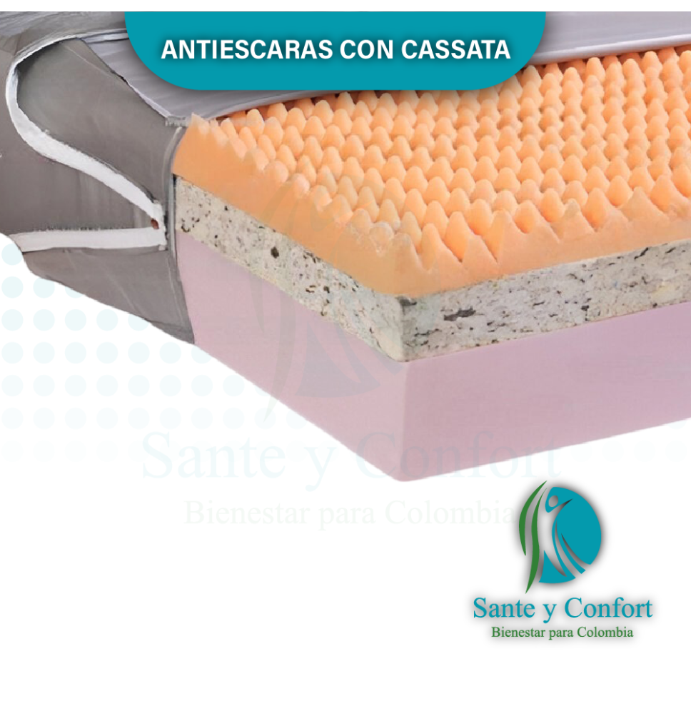 colchon ortopedico antiescaras