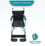 silla de ruedas de transporte