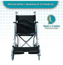 silla de ruedas de transporte