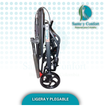 silla de ruedas plegable