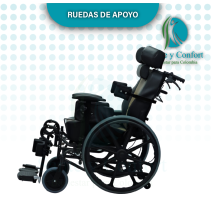 silla de ruedas reclinable